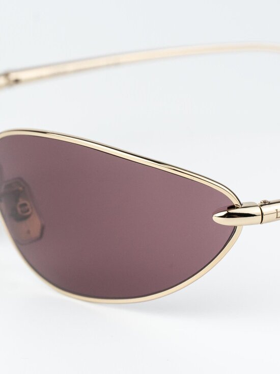 Loewe Women Sunglasses Gold Purple Wraparound LW40164U 32U NEW AUTHENTIC main image 12